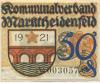 Marktheidenfeld - Kommunalverband - 1921 - 50 Pfennig 