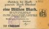 Markt Oberdorf - Marktgemeinde - 4.9.1923 - 1 Million Mark 
