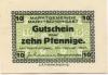 Marktschorgast - Gemeinde - Januar 1921 - 10 Pfennig 