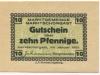 Marktschorgast - Gemeinde - Januar 1921 - 10 Pfennig 