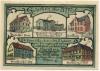 Marsberg - Eresburg; Hotel Deutsches Haus; Restauration Bahnhof Marsberg; Stadtberger Hof; Westfälischer Hof - 1.4.1921 - 50 Pfennig