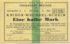 Marten (und Dortmund-Dorstfeld) - Gemeinde - 11.8.1914 - 1/2 Mark