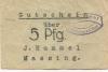 Massing - Hummel, J., Warenhaus - -- - 5 Pfennig 