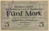 Maulbronn - Amtskörperschaft - 31.12.1918 - 1.2.1919 - 5 Mark 