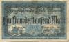 Meerane - Stadt - 8.8.1923 - 500000 Mark 