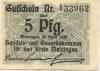Meiningen - Handels- und Gewerbekammer für den Kreis - 26.4.1920 - 5 Pfennig