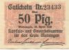 Meiningen - Handels- und Gewerbekammer für den Kreis - 26.4.1920 - 50 Pfennig
