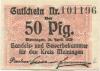 Meiningen - Handels- und Gewerbekammer für den Kreis - 26.4.1920 - 50 Pfennig