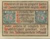 Meiningen - Kleinrentner-Nothilfe - -- - 75 Pfennig 