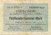 Meißen - Städtische Betriebskasse - 7.8.1923 - 30.9.1923 - 500000 Mark 