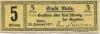Melle - Stadt - 23.2.1917 - 5 Pfennig 