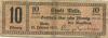 Melle - Stadt - 23.2.1917 - 10 Pfennig 