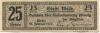 Melle - Stadt - 23.2.1917 - 25 Pfennig 