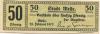 Melle - Stadt - 23.2.1917 - 50 Pfennig 