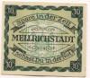 Mellrichstadt - Bezirkssparkasse - -- - 10 Pfennig 