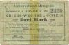 Mengede (heute: Dortmund) - Amtsverband - 14.8.1914 - 3 Mark