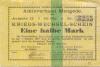 Mengede (heute: Dortmund) - Amtsverband - 10.3.1917 - 1.10.1917 - 1/2 Mark 