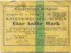 Mengede (heute: Dortmund) - Amtsverband - 10.3.1917 - 1.10.1917 - 1/2 Mark 