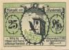 Menteroda - Gemeinde - 1.11.1921 - 25 Pfennig 