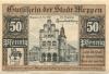 Meppen - Stadt - 31.5.1921 - 50 Pfennig 