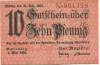 Merseburg - Stadt - 1.5.1920 - 31.12.1921 - 10 Pfennig 