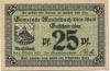 Meuselbach - Gemeinde - 1.10.1920 -  25 Pfennig 