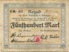 Meuselwitz - Stadt - 29.9.1922 - 500 Mark 
