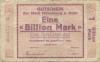 Miltenberg - Stadt - 22.9.1923 - 1 Billion Mark 