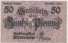 Mindelheim - Stadt - November 1918 - 50 Pfennig 
