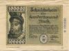 Mindelheim - Stadt - 1.8.1923 - 100000 Mark 