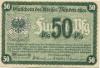 Minden - Kreis - 17.7.1917 - 50 Pfennig 