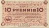 Minden - Kriegsgefangenenlager - 1.12.1917 - 10 Pfennig 