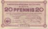 Minden - Kriegsgefangenenlager - 1.12.1917 - 20 Pfennig 