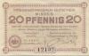 Minden - Kriegsgefangenenlager - 1.12.1917 - 20 Pfennig 