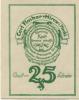 Mirow -Flashaar, Carl, Einkaufsverband Mitteldeutscher Manufacturisten, Einkaufsvereinigung für Manufactur-Weißwaaren-Confection GmbH - -- - 25 Pfennig 