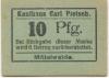 Mittelwalde (heute: PL-Miedzylesie) - Pietsch, Carl, Kaufhaus - -- - 10 Pfennig