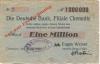 Mittweida - Landschreiber, E. H. (Kolonialwaren) - 10.8.1923 - 1 Million Mark 