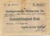 Mittweida - Städtische Sparkasse - 10.8.1923 - 100000 Mark 