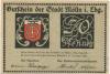 Mölln - Stadt - - 31.12.1921 - 50 Pfennig 