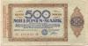 Moers - Kreis - 22.9.1923 - 1.4.1924 - 500 Millionen Mark 