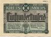 Moers - Kreis - 1.8.1923 - 500000 Mark 