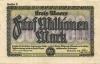 Moers - Kreis - 1.8.1923 - 5 Millionen Mark 