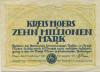 Moers - Kreis - 15.9.1923 - 10 Millionen Mark 