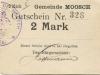 Moosch - Gemeinde - -- - 2 Mark 