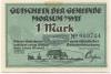 Morsum - Gemeinde - 21.2.1921 - 1 Mark 