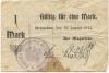 Mrotschen (heute: PL-Mrocz) - Stadt - 10.8.1914 - 1 Mark 