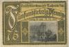 Muchenitz (heute: PL-Mechnice) - Gemeinde - - 31.12.1921 - 75 Pfennig 