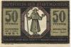 Mücheln - Stadt - 1.7.1921 - 50 Pfennig 