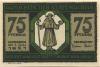 Mücheln - Stadt - 1.7.1921 - 75 Pfennig 