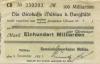 Mühlau - Gemeindesteuerkasse - 6.11.1923 - 100 Milliarden Mark 